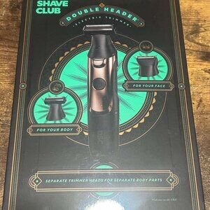 Dollar Shave Double Header Electric Trimmer NEW
